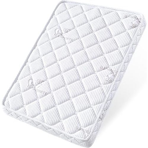 Pack and Play Mattress 38" x 26" - Premium Knitted Fabric, Safety Reinforced Firm Foam Mattress for Graco, Baby Trend, Pamo Babe Playard | Breathable & Comfortable Playpen Mattress for Baby