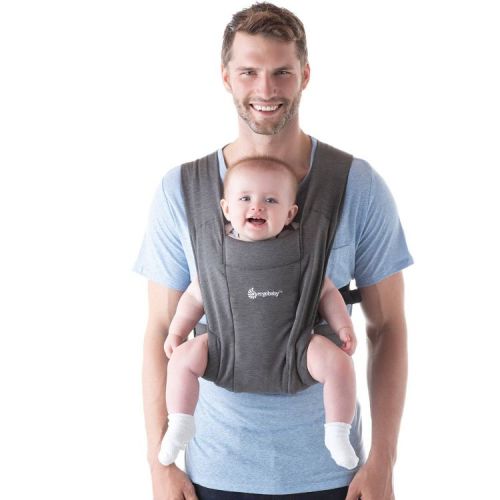 Ergobaby Embrace Cozy Knit Newborn Carrier - Heather Gray