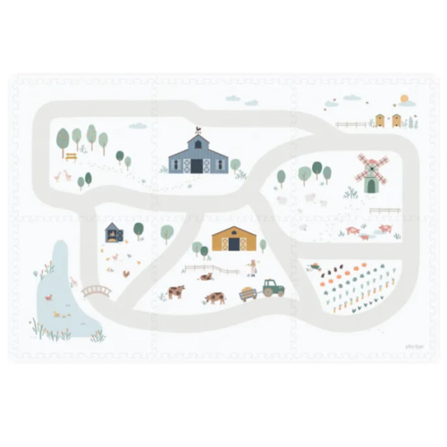 Smallable Modular Play Mat - Farm