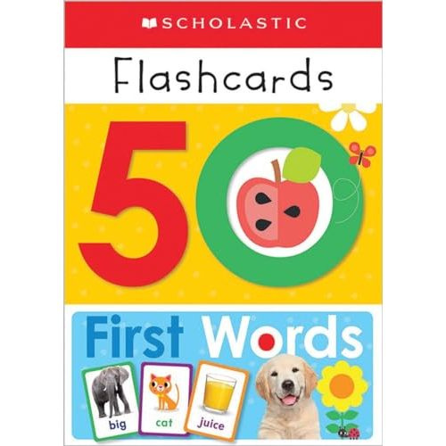 50 First Words Flashcards: Scholastic Early Learners (Flashcards)