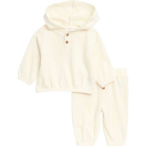 Cotton Hoodie & Pants Set