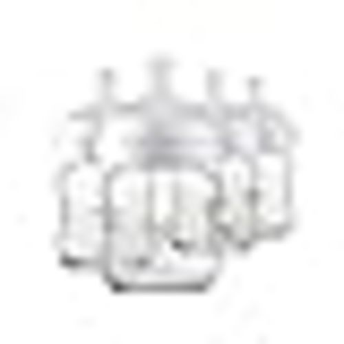 Amazon.com : Philips Avent Natural Glass Baby Bottles with Natural Response Nipples (Slow Flow, Flow 2), 4oz, 4-Pack, SCY910/04 : Baby