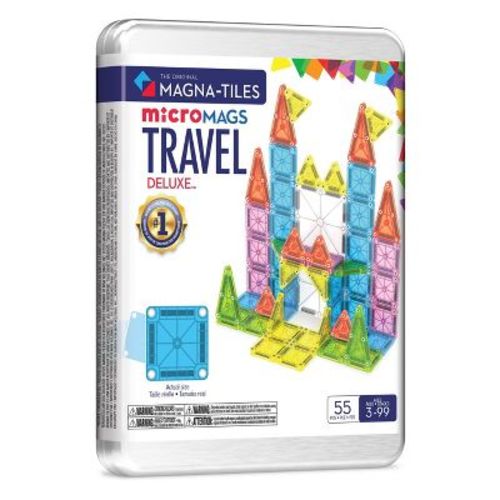 Magna-Tiles Travel Set 55 with CDU Magnetic Building Set