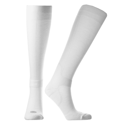 Doctor's Choice Over The Calf Women's Compression Socks White, Medium, Shoe Size 6-10, 1 Pack