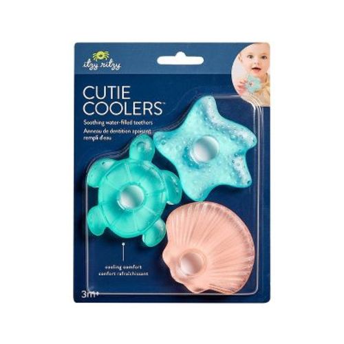 Itzy Ritzy Cutie Coolers 3pk Teether Set - Seaside