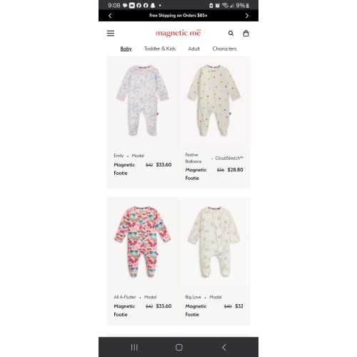 Sale Page Link: Baby – Magnetic Sleepers