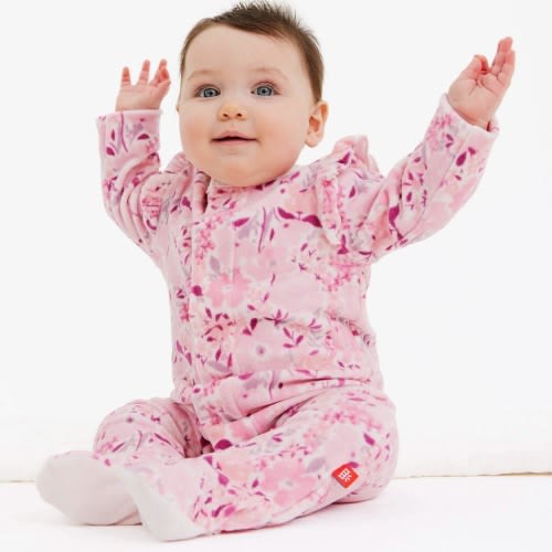 chloe velour magnetic parent favorite footie – Magnetic Me