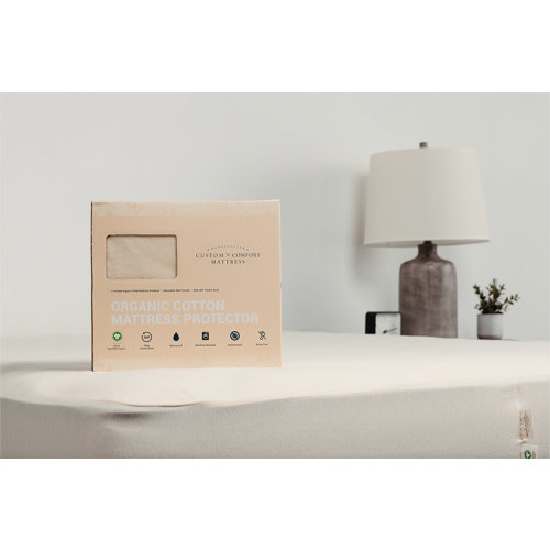 Organic Mattress Protector - Split Cal King