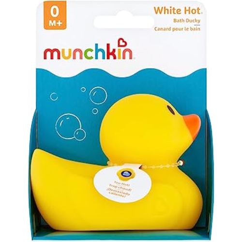 Munchkin® White Hot® Safety Bath Ducky Toy, Yellow