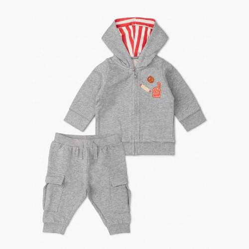 Monica + Andy - Printed Hoodie + Sweatpants Bundle