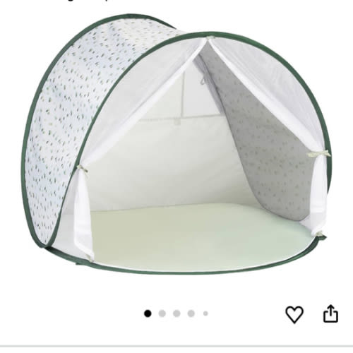 Babymoov Anti-UV Provence Baby Tent UPF 50+ Sun Protection with Pop Up System for Easy Use & Transport (Summer 2025 Edition)