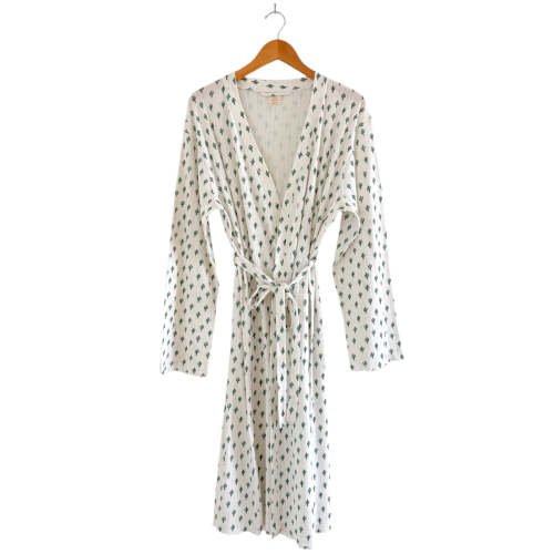 Cactus / Organic Pointelle Women's Robe