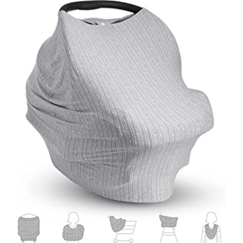 Munchkin® Brica® XtraGuard™ 5-in-1 Car Seat and Nursing Cover, Grey