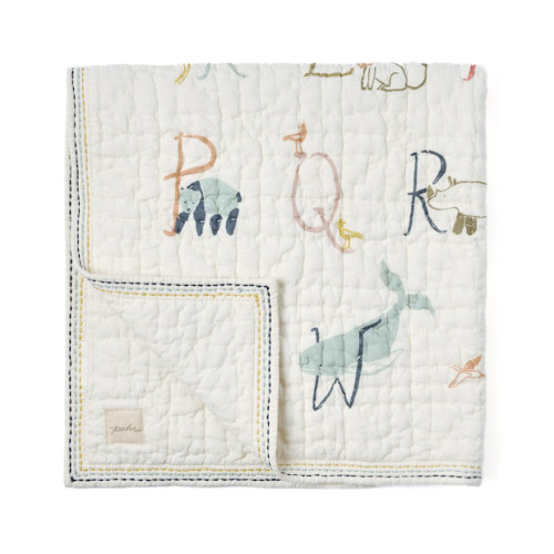 Quilted Blanket - A To Zoo