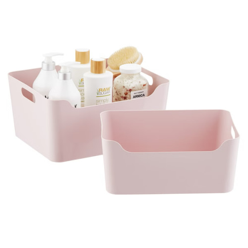 Plastic Storage Bins with Handles | The Container Store