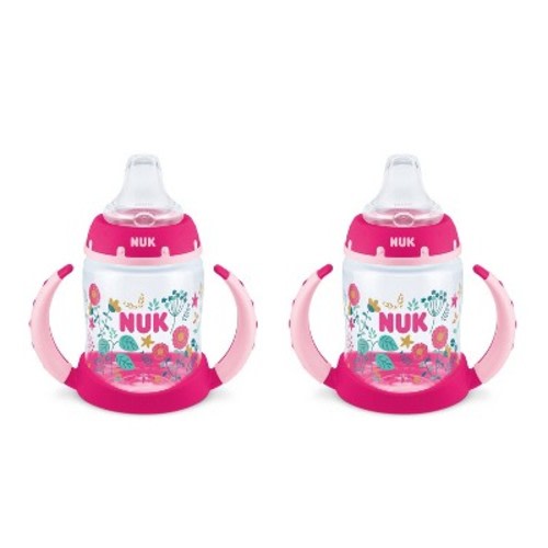 NUK 2pk Learner Cup - 5oz, Color: Pink