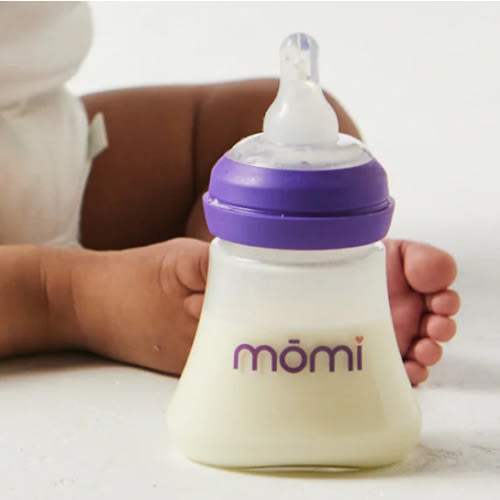 Glass Baby Bottle Sets: Natural Feeding Solution | mōmi 🤱🍼