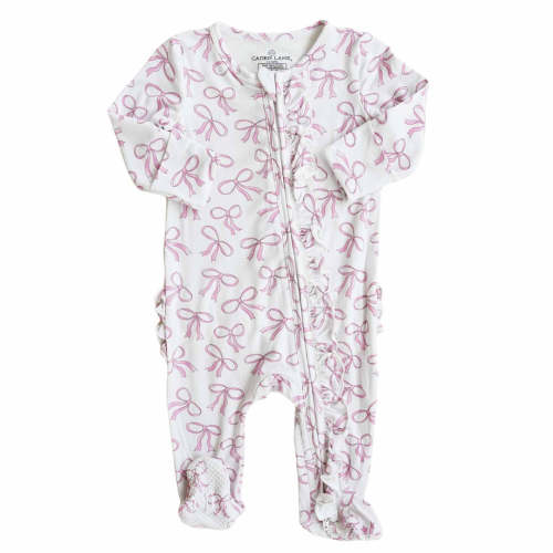 Girl Ruffle Zipper Footies | Best Sellers