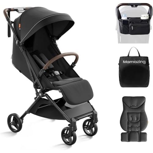 Mamazing Ultra Air Lightweight Baby Travel Stroller with Carbon Fiber Frame