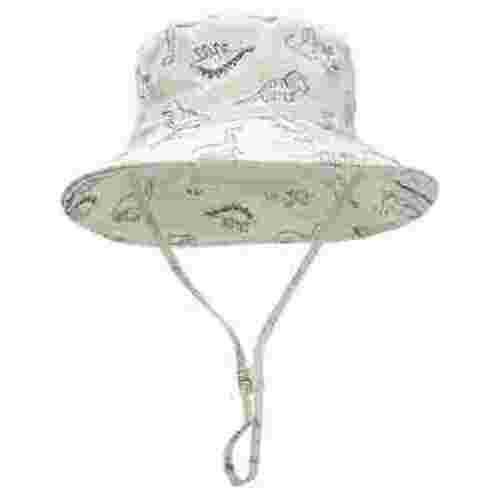 WUANDIXFA Summer Hat for Baby Boy Baby Girls Fisherman Hat Toddler Kids Sun Protection Caps Summer Outdoor Wide Brim Bucket Hat for Baby Girl Beige,12-24 Months