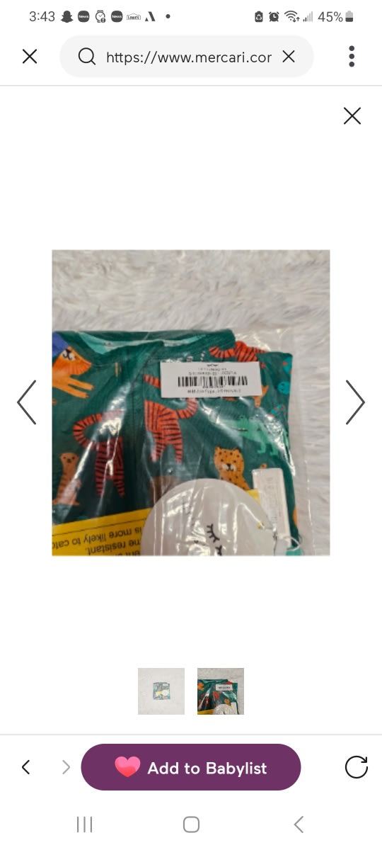 Little Sleepies WILD ZOO ANIMALS Zippy | Mercari