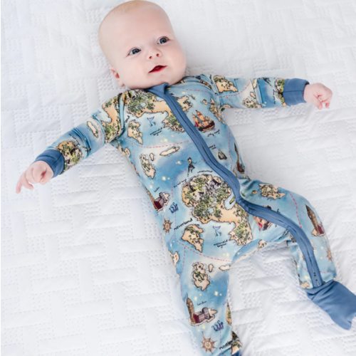 Neverland Map Bamboo Sleeper