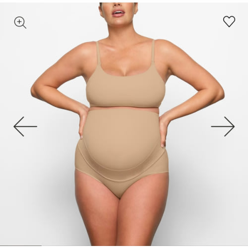 FITS EVERYBODY MATERNITY PUMPING SCOOP BRALETTE | CLAY