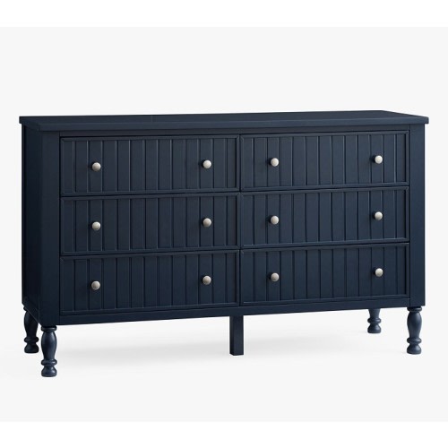 Catalina Beadboard 6-Drawer Dresser (56w x 19d")