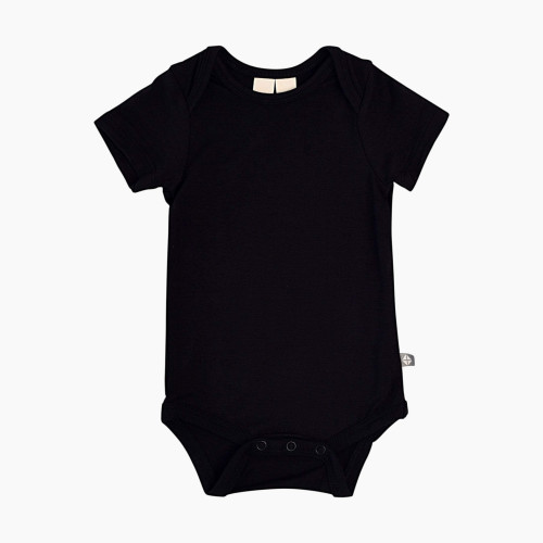 Kyte Baby Short Sleeve Bodysuit - Midnight, 6-12 M