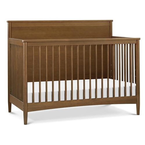 Davinci Frem 4-in-1 Convertible Crib in Walnut, GREENGUARD Gold Certified
