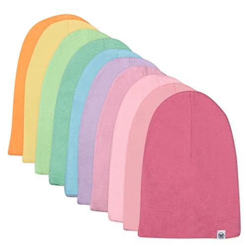 HonestBaby Baby 100% Organic Cotton Multipack Newborn Hats
