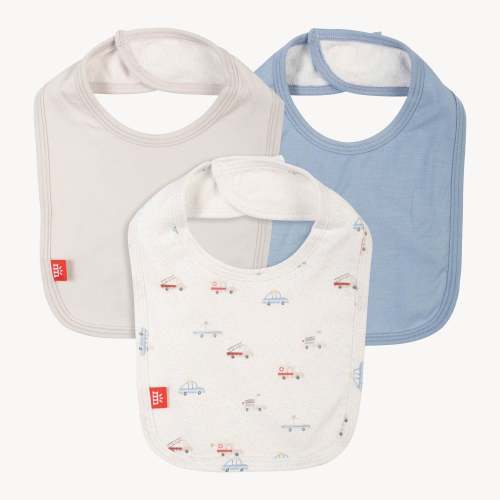 hug dispatcher modal magnetic stay dry infant bib 3-pack