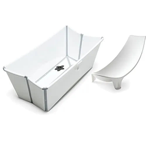 Flexi Bath in White with Newborn Support (See description)