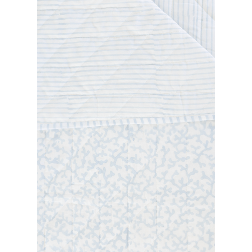 CHAMBRAY CORAL BABY/TODDLER QUILT