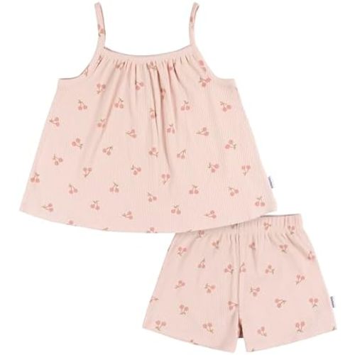 Gerber baby-girls Toddler Sleeveless Tank Top and Shorts Set