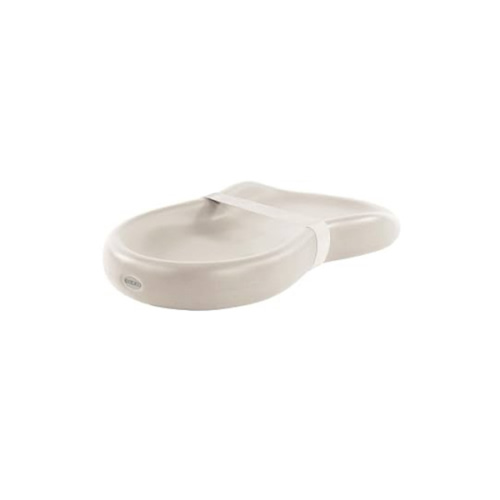 Keekaroo Peanut Changer Baby Vanilla– The Original Made in USA Easy-to-Clean Changing pad and The only Shell Over Foam, Fully Water Repellant