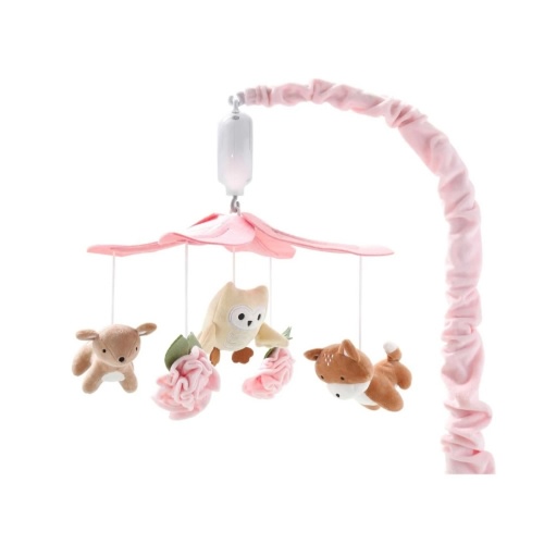 Little Forest Baby Musical Crib Mobile for Girls