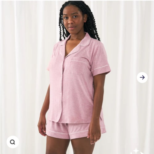 Heather Mauve Women's Pajama Set - Little Sleepies