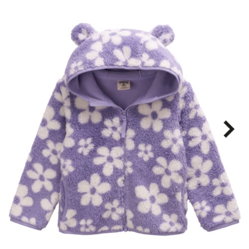 Outdoor Kids Cozy Fleece Jacket for Babies or Toddlers
