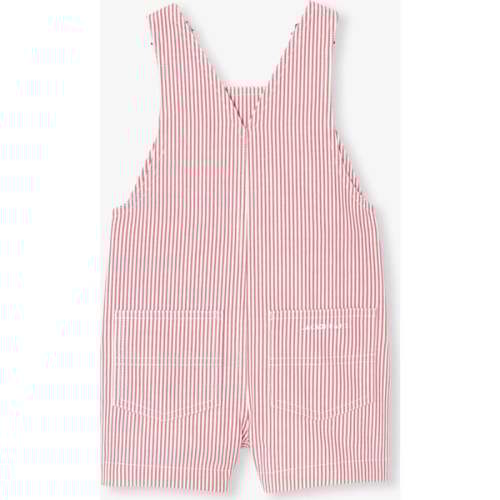 Baby Boy Short Overalls White/Red - Jacadi Paris | Maisonette