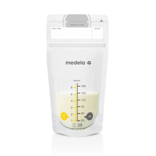 Medela Breast Milk Storage Bags 6oz/180ml, Size: 100ct