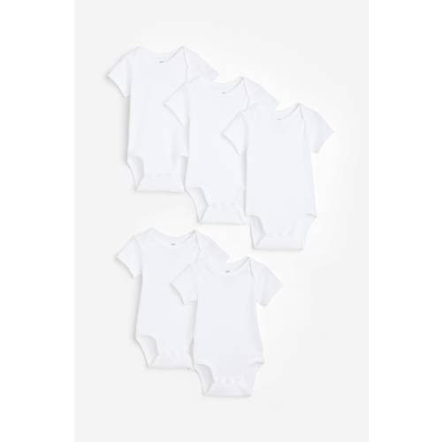 5-pack Short-sleeved Bodysuits