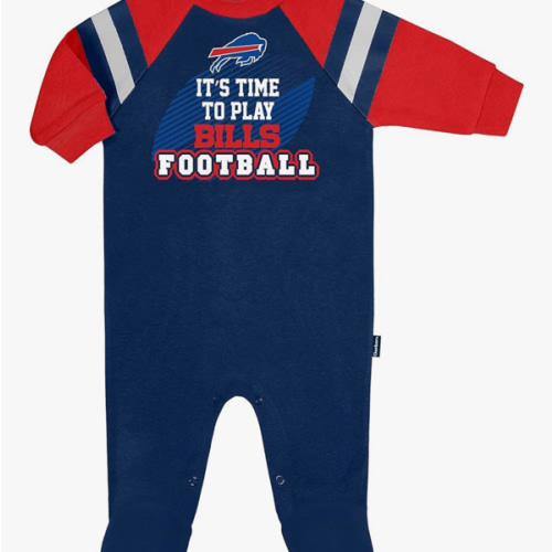 Gerber NFL Unisex Baby Nfl Team Footed Sleep and Play