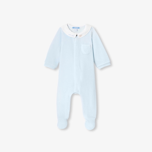 Baby boy velvet pajamas