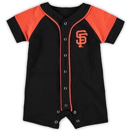 Outerstuff MLB Unisex-Baby Newborn & Infants 0-24 Months Little Slugger Creeper Bodysuit Romper
