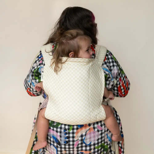 Checker Print Baby Carrier | Ergonomic Soft Structured Carrier