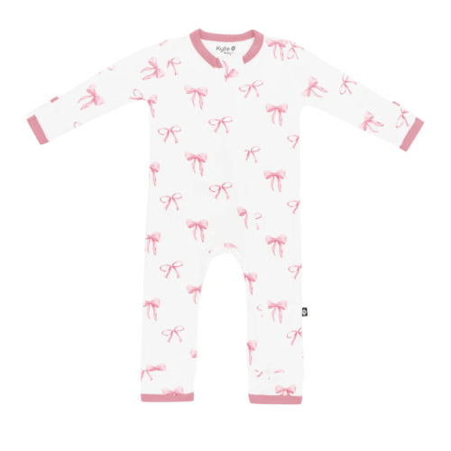 Zippered Romper in Bow