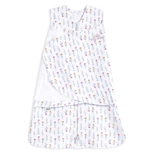 HALO 100% Cotton Sleepsack Swaddle, Newborn, 0-3 Months - Newborn (Pack of 1)