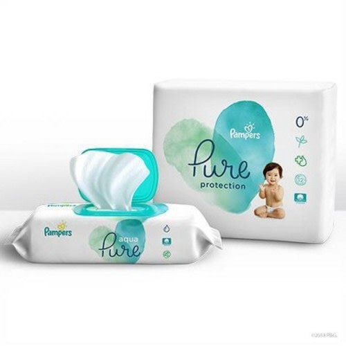 Pampers Aqua Pure Wipes - (Select Size), Size: 336 Count