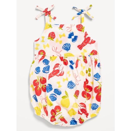 Printed Sleeveless One-Piece Romper for Baby | Old Navy